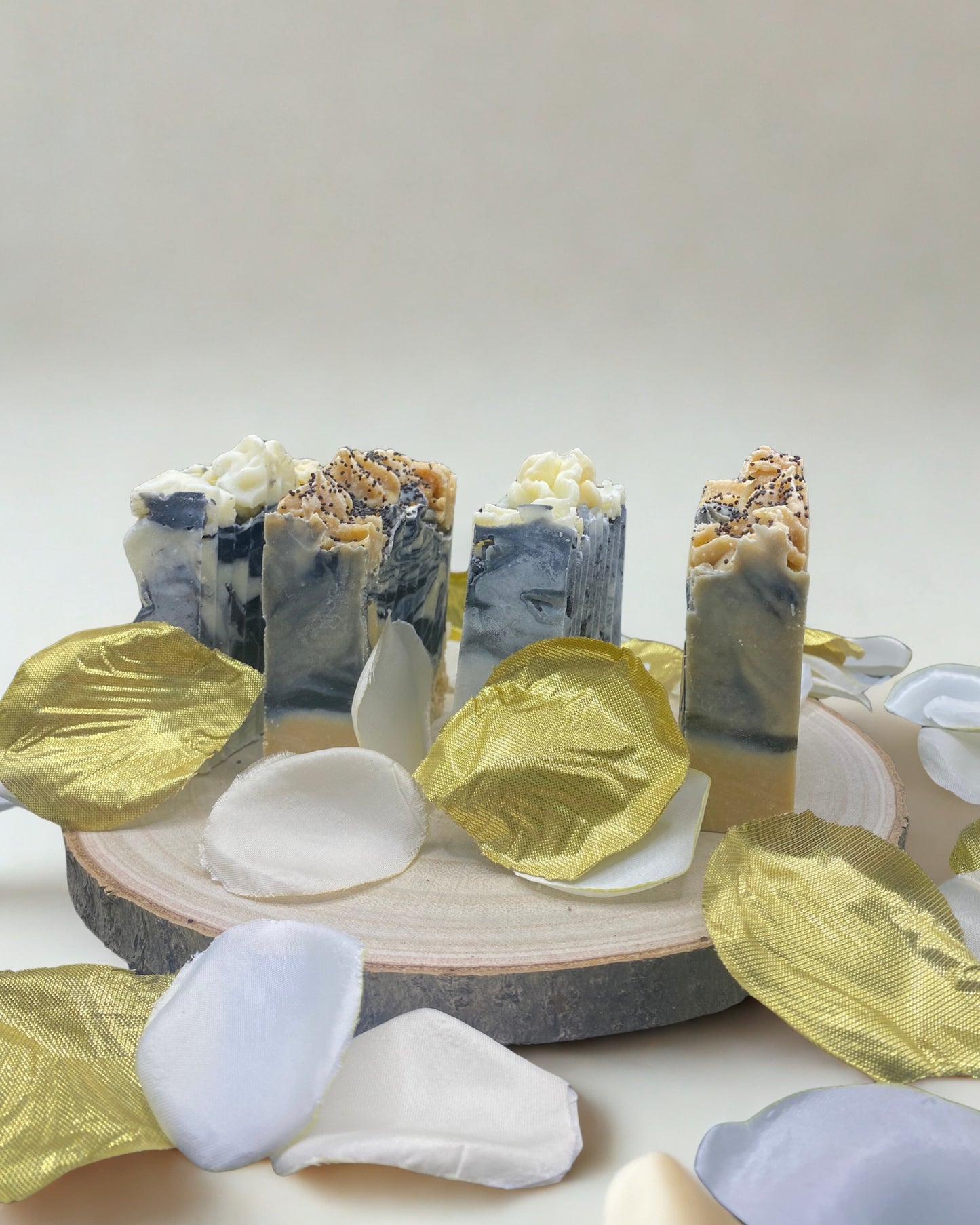 Aetheria Glow natural handcrafted soap – activated charcoal detoxifying bar with olive oil, shea butter, and vanilla essential oil for deep cleansing, hydration, and glowing skin