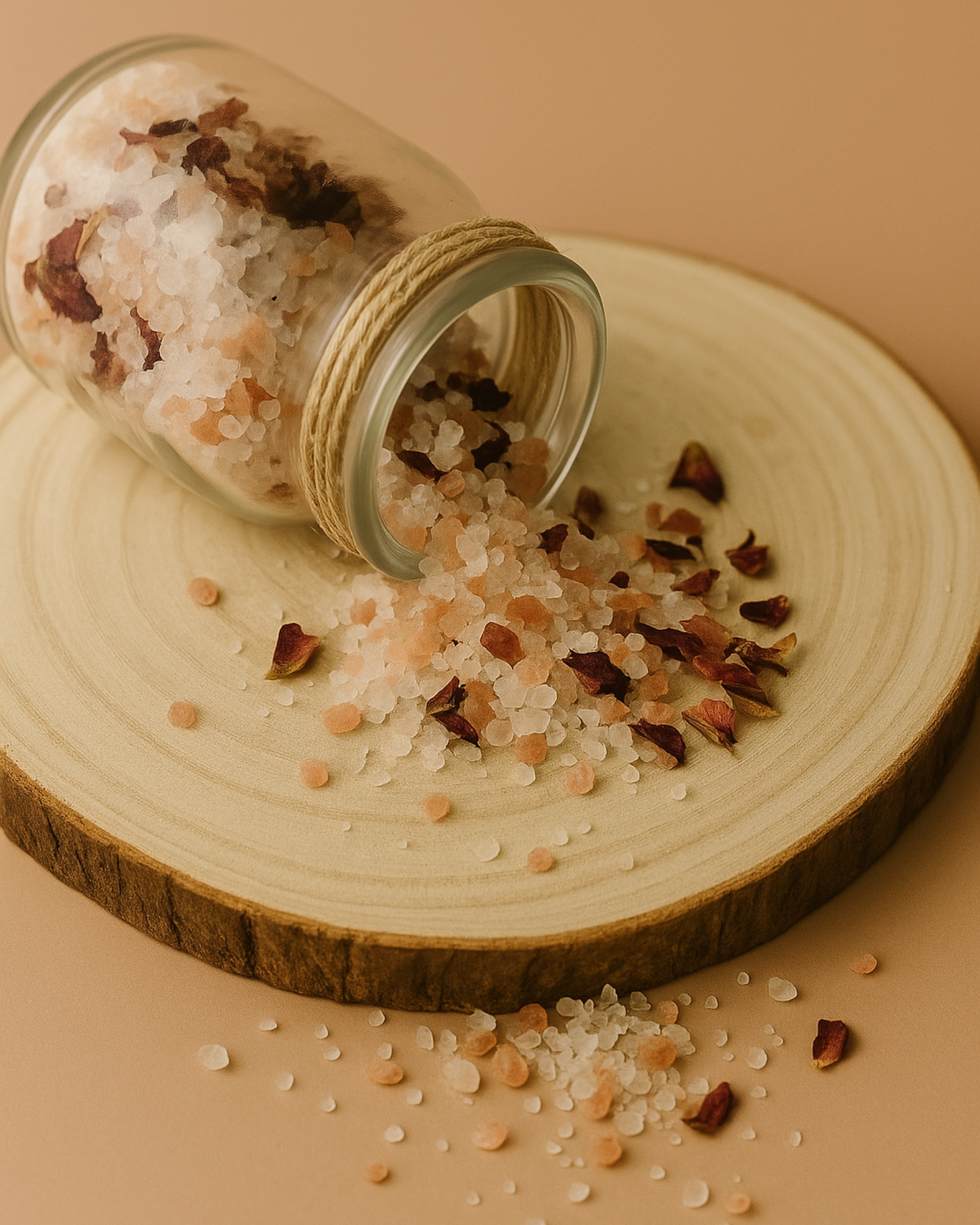 Aphrodite’s Bloom Bath Soak by DEOS Co. — organic rose-infused bath salts essentials crafted for radiant skin and timeless luxury.