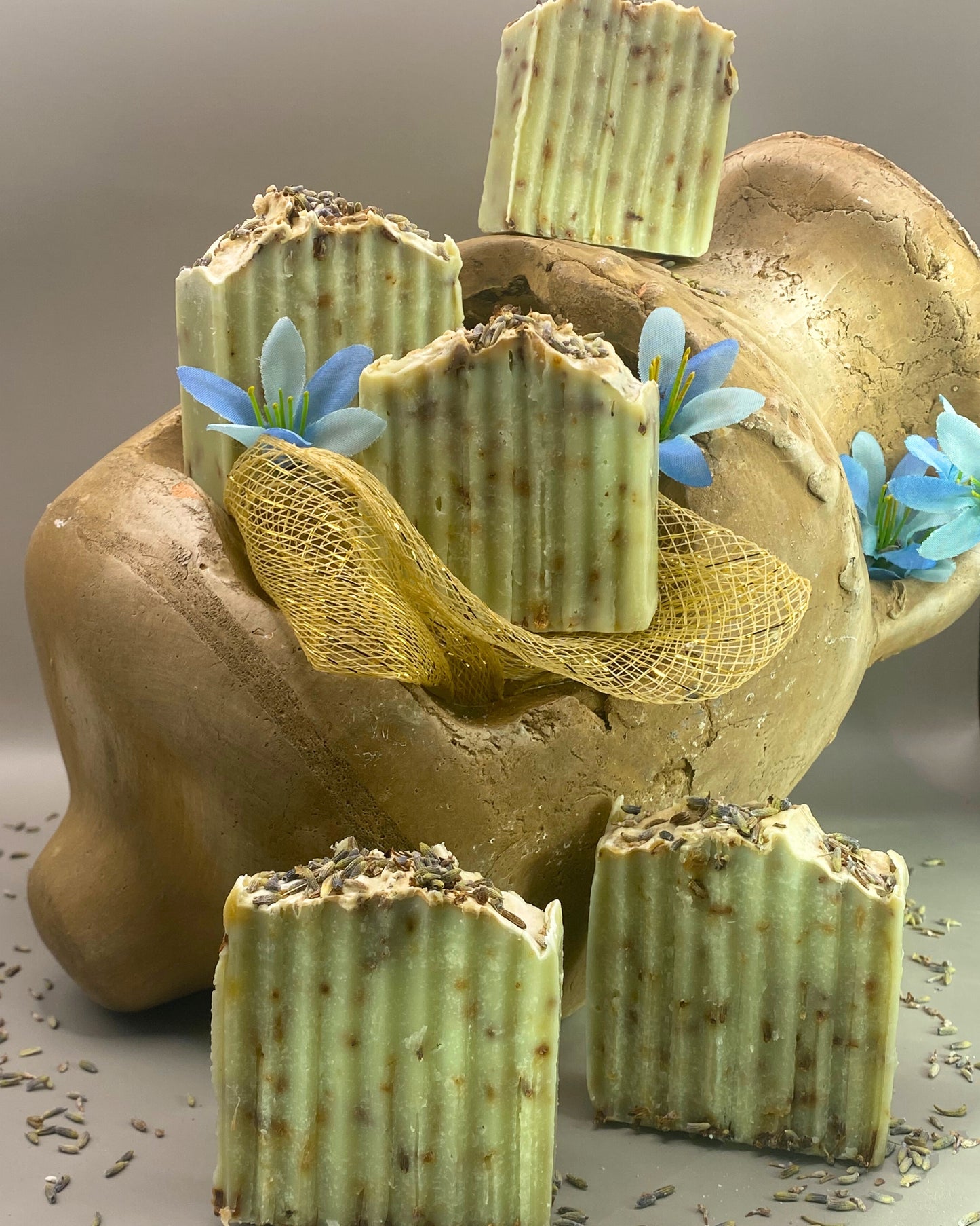 Thera Serenity – The Lavender & Basil Harmony Ritual Soap