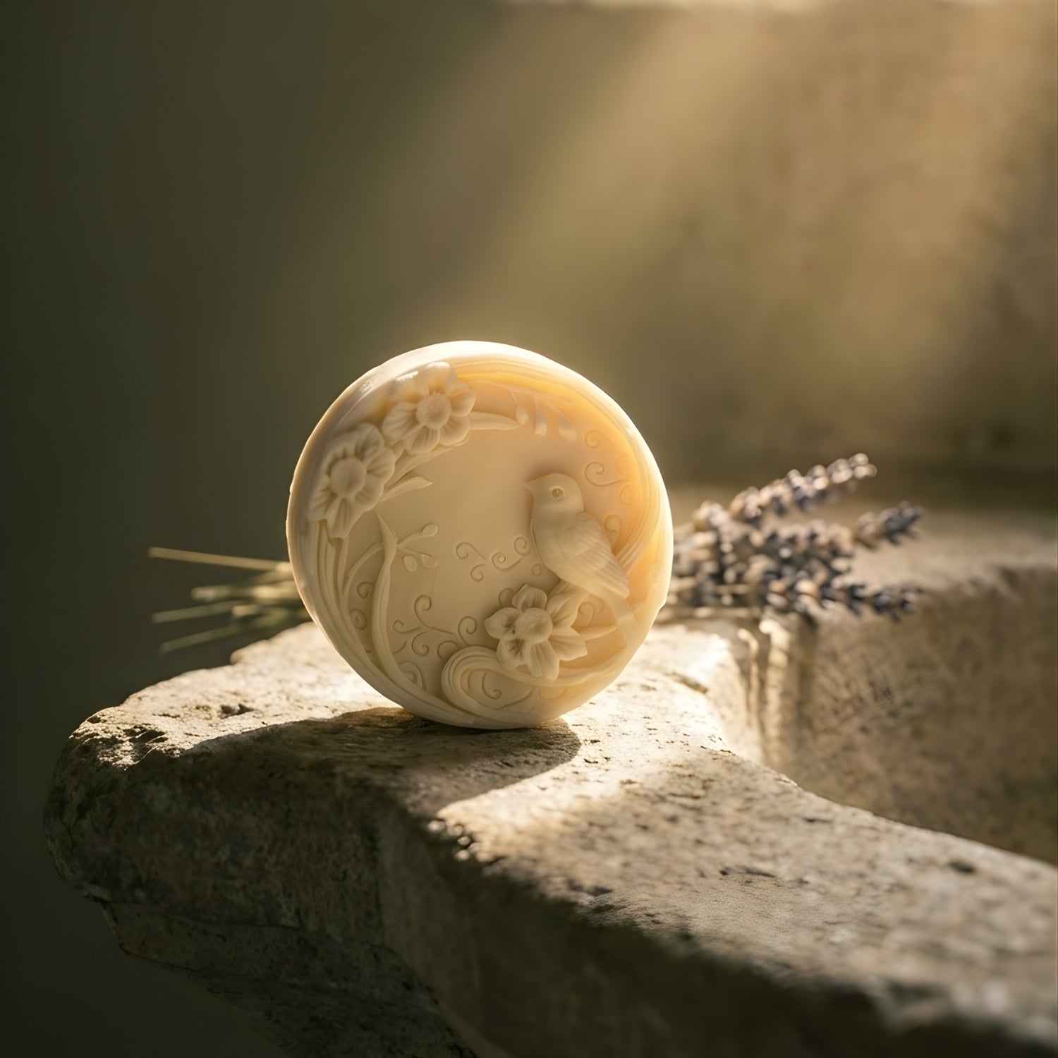 Aetheria Glow Charcoal natural and organic greek olive oil soap by DEOS CO.