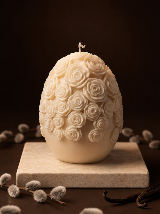 Antheia Élysia — Honey & Vanilla Sculptural Soy Wax Candle (3.5 oz / 99 g)