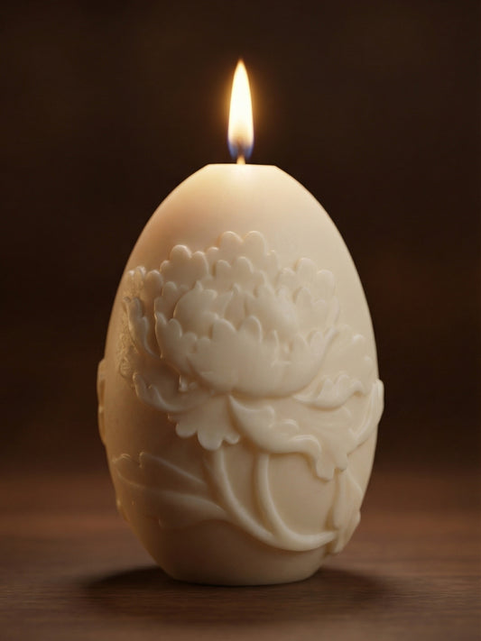 Ambrosia Blossom — Honey & Vanilla Sculptural Soy Wax Candle (9.15 oz / 259 g)