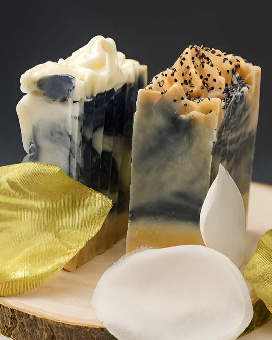 Aetheria Glow – The Divine Activated Charcoal Exfoliating Ritual