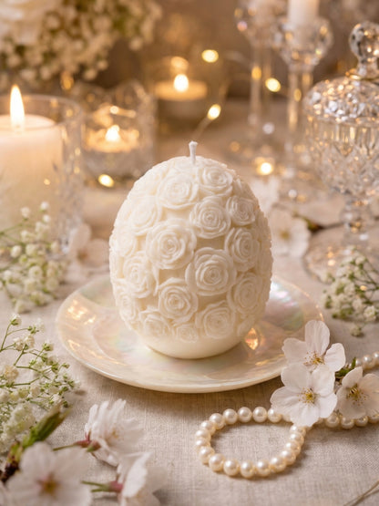 Antheia Élysia — Honey & Vanilla Sculptural Soy Wax Candle (3.5 oz / 99 g)