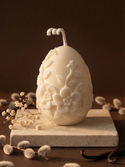 Aurelia Bloom — Honey & Vanilla Sculptural Soy Wax Candle (3.5 oz / 100 g)