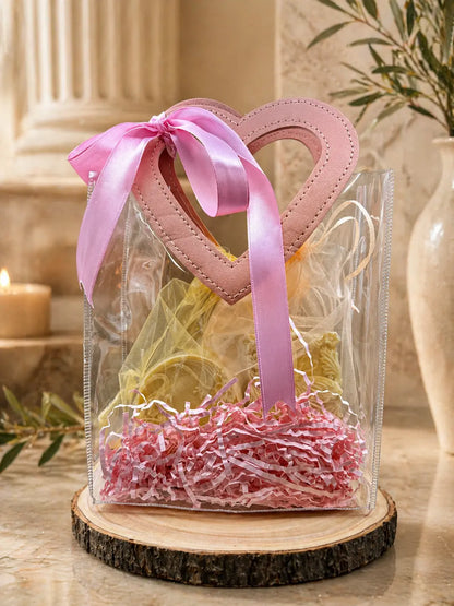 Handmade olive oil soap gift set for mom