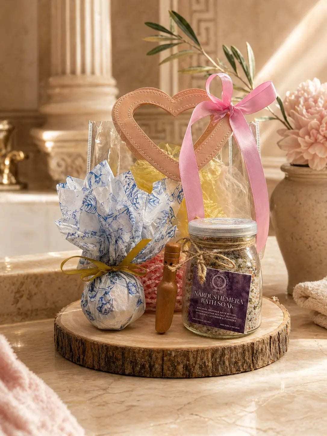 Botanical Mother’s Day self-care gift box