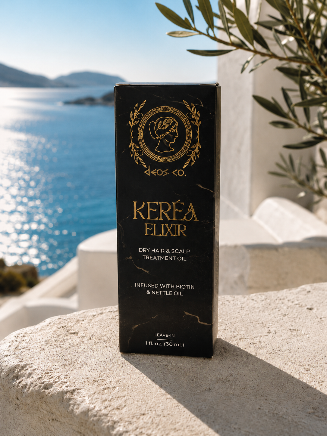 KERÉA Elixir — Dry Hair & Scalp Treatment with Nettle Oil + Biotin