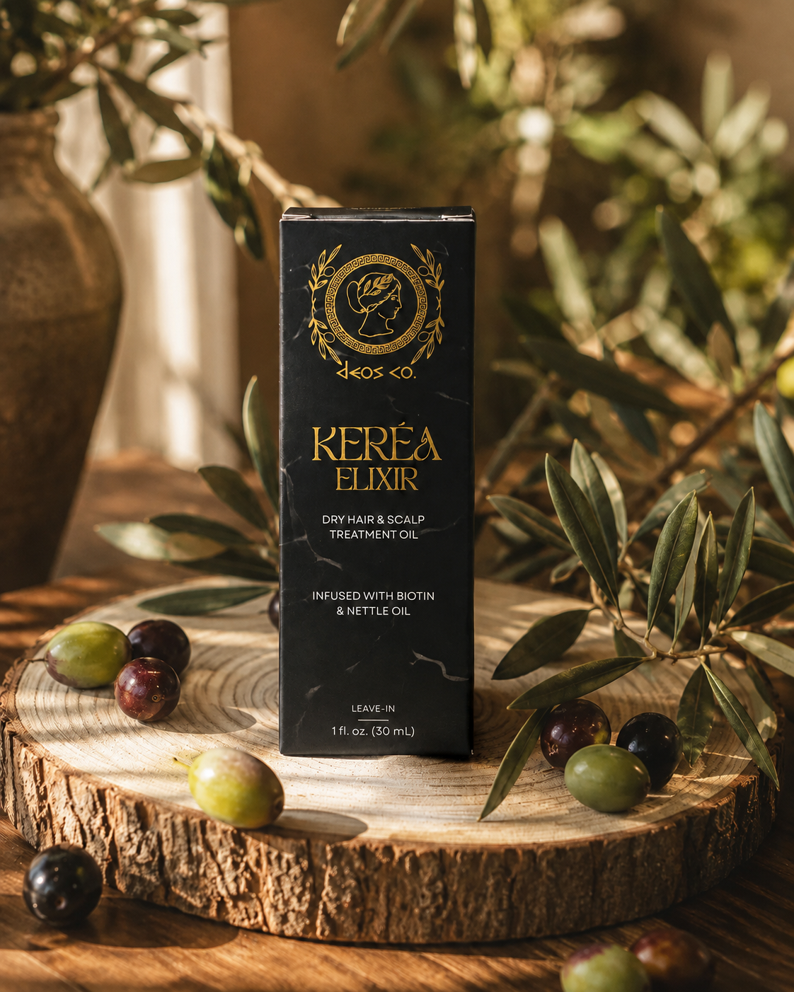 KERÉA Elixir — Dry Hair & Scalp Treatment with Nettle Oil + Biotin