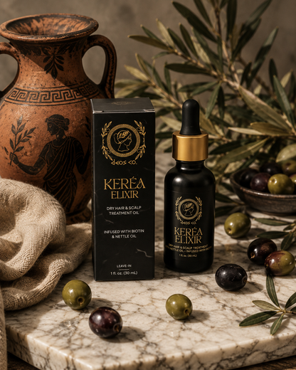 KERÉA Elixir — Dry Hair & Scalp Treatment with Nettle Oil + Biotin