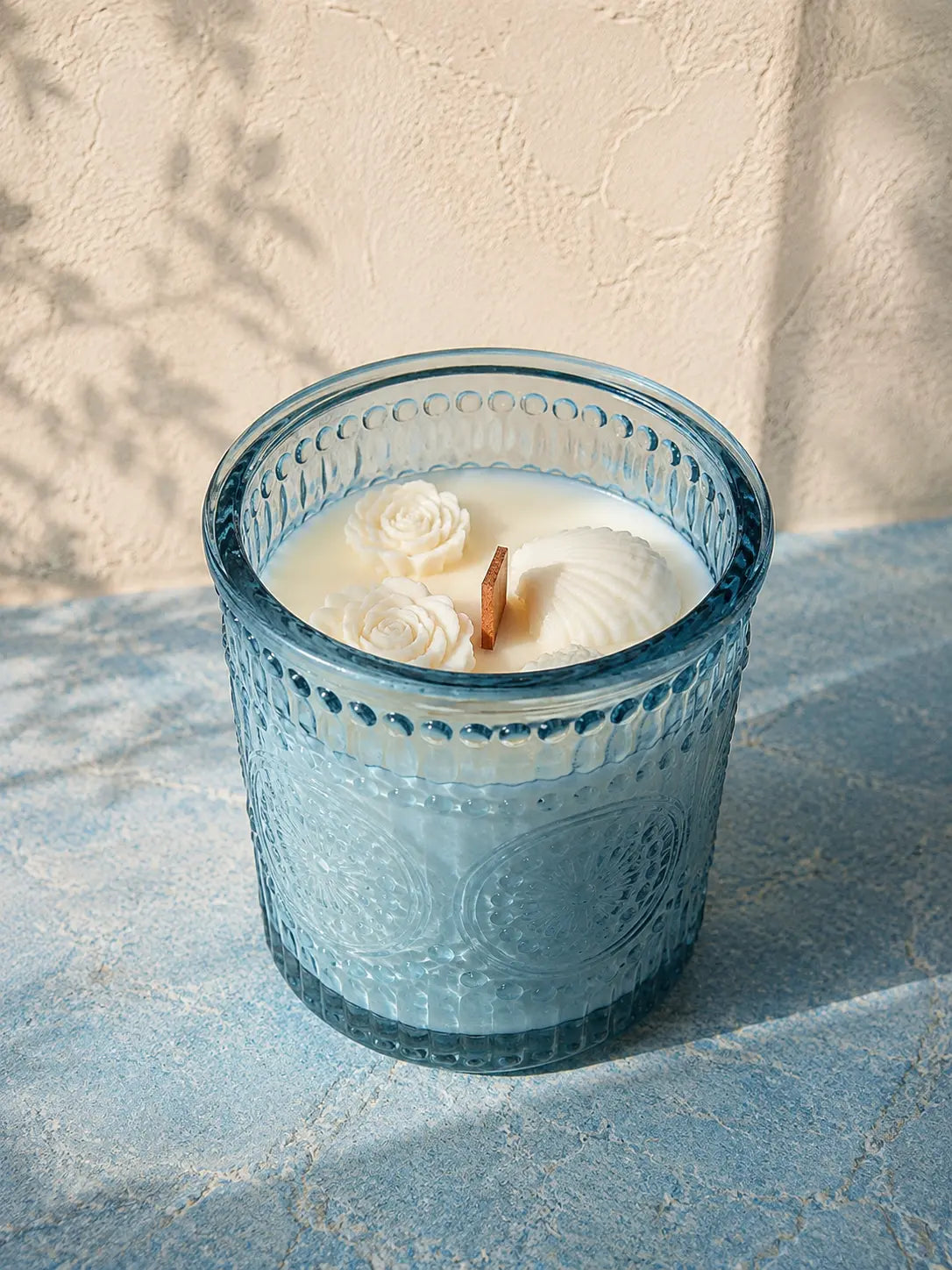 Aegean Bloom | Jasmine Scented Soy Candle – 6.2 oz DEOS CO.