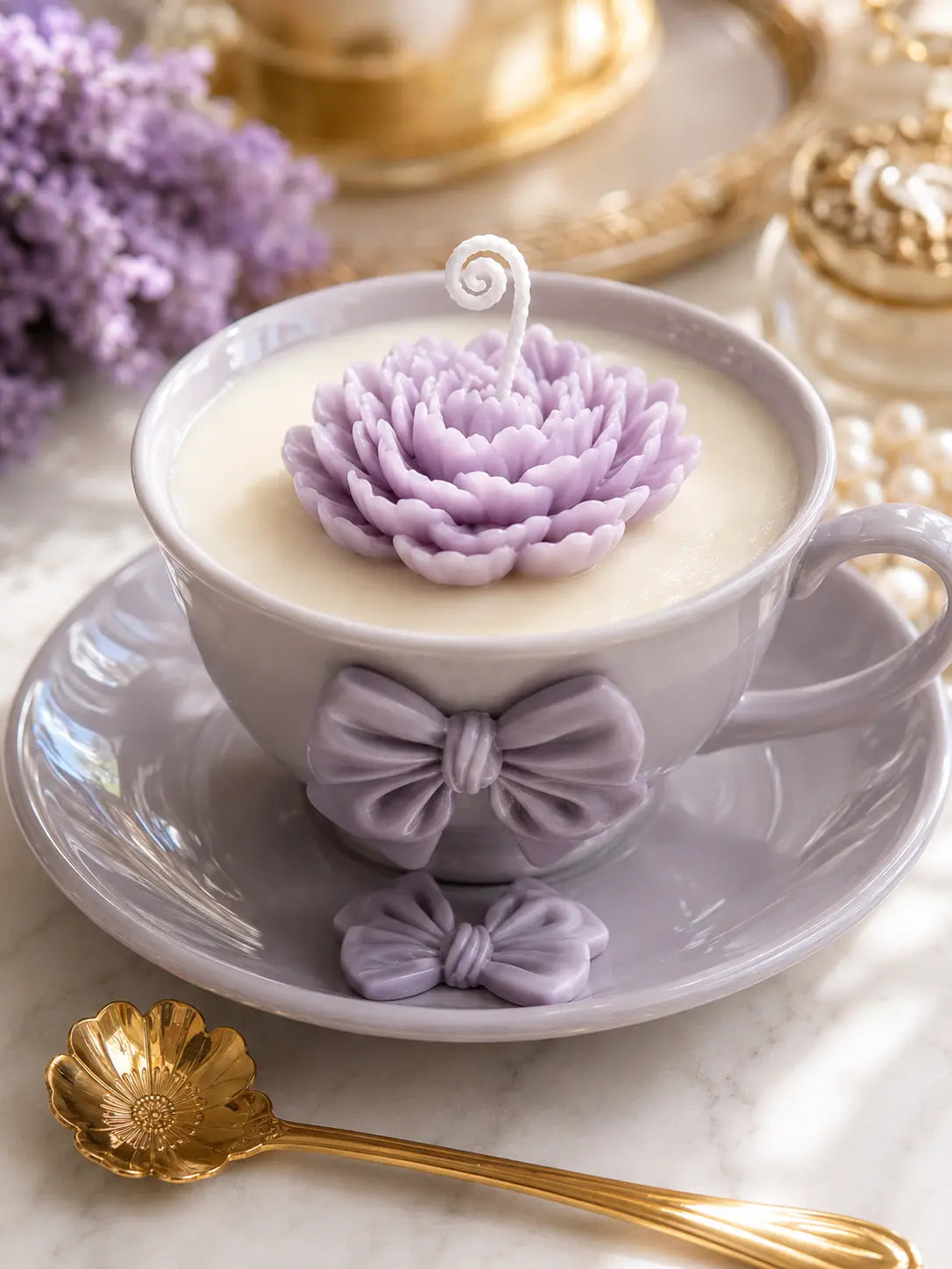 Aphrodite's Blush | Japanese Magnolia Scented Soy Candle – 5.9 oz DEOS CO.