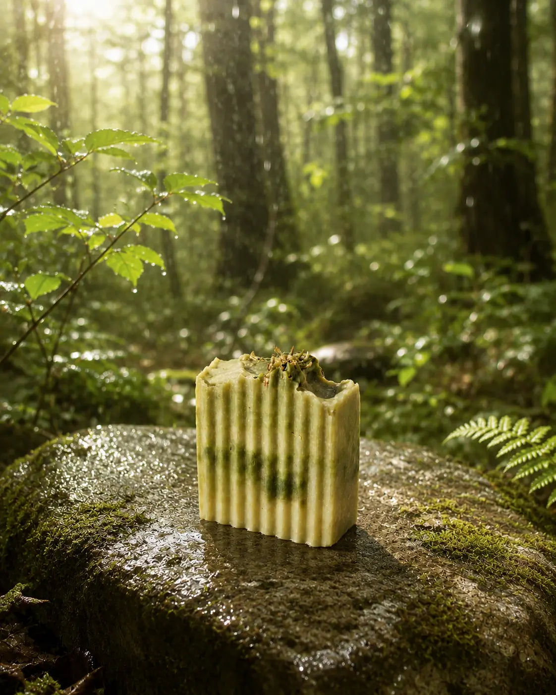 ELYSIAN GLOW – Brightening Spirulina Soap w/ Avocado & Botanical Butters (4.5 oz / 127.6 g) Deos Co.