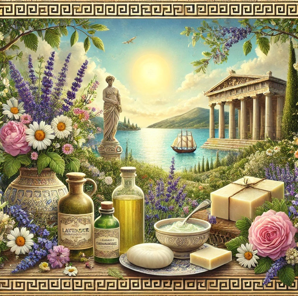 DEOS CO COSMETICS SOAP AND ORGANIC GREEK SKIN CARE PRODUCTS 