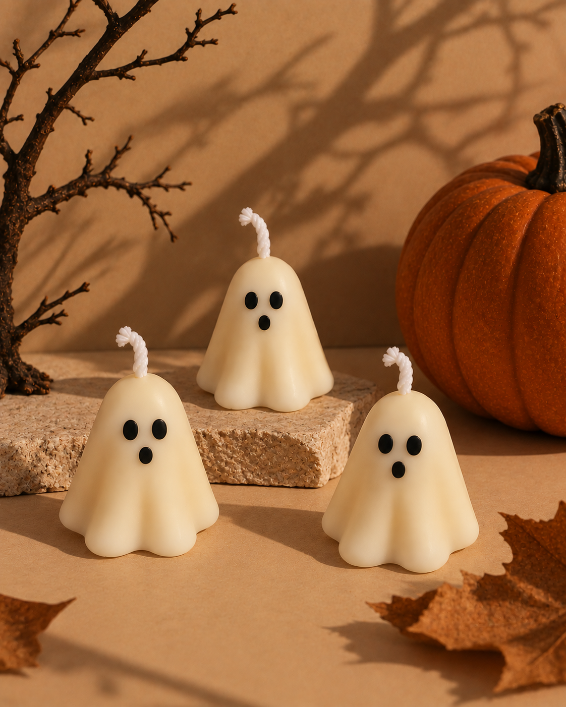 Spooky Phaos Halloween Candle Ghost - DEOSCO DEOS CO.