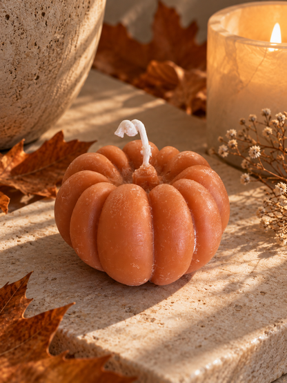 Little Karpós Pumpkin Candle – Handmade Autumn Candle | DEOSCO DEOS CO.