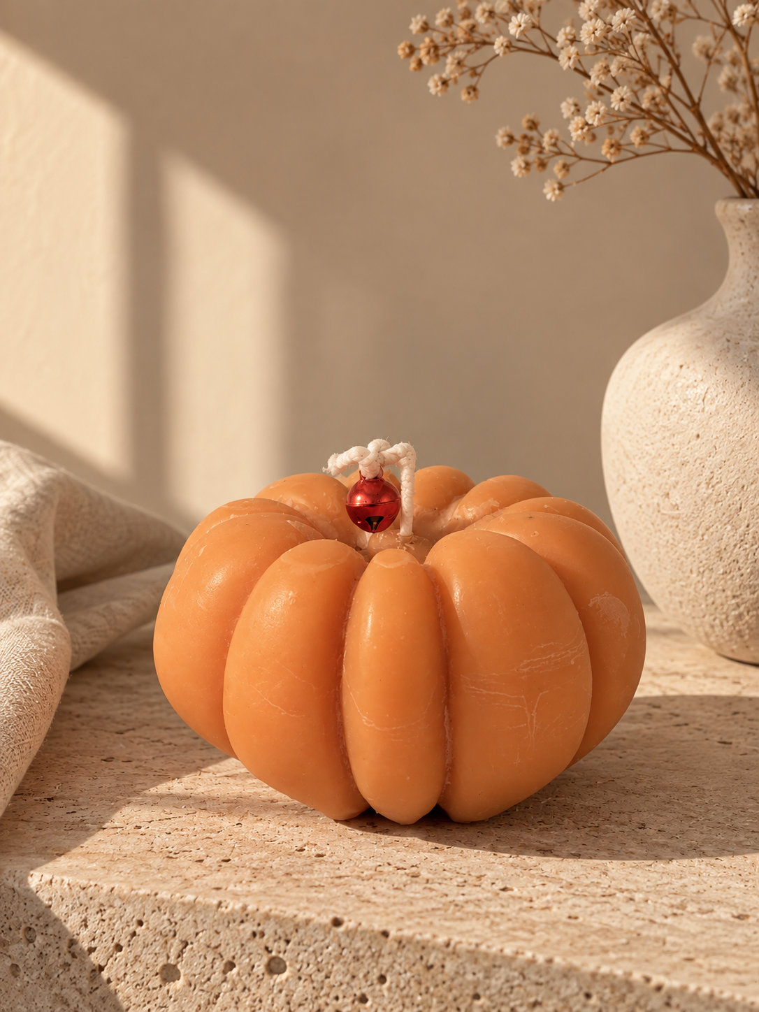 Demeter’s Harvest Pumpkin Candle – Handmade Autumn & Halloween Candle DEOS CO.