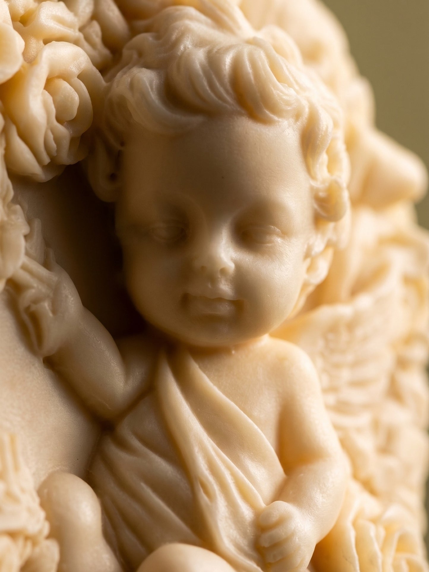 The Eros Angel — Olive Oil & Jasmine Soap | NOCTÉA Collection (2.8 oz / 80 g)