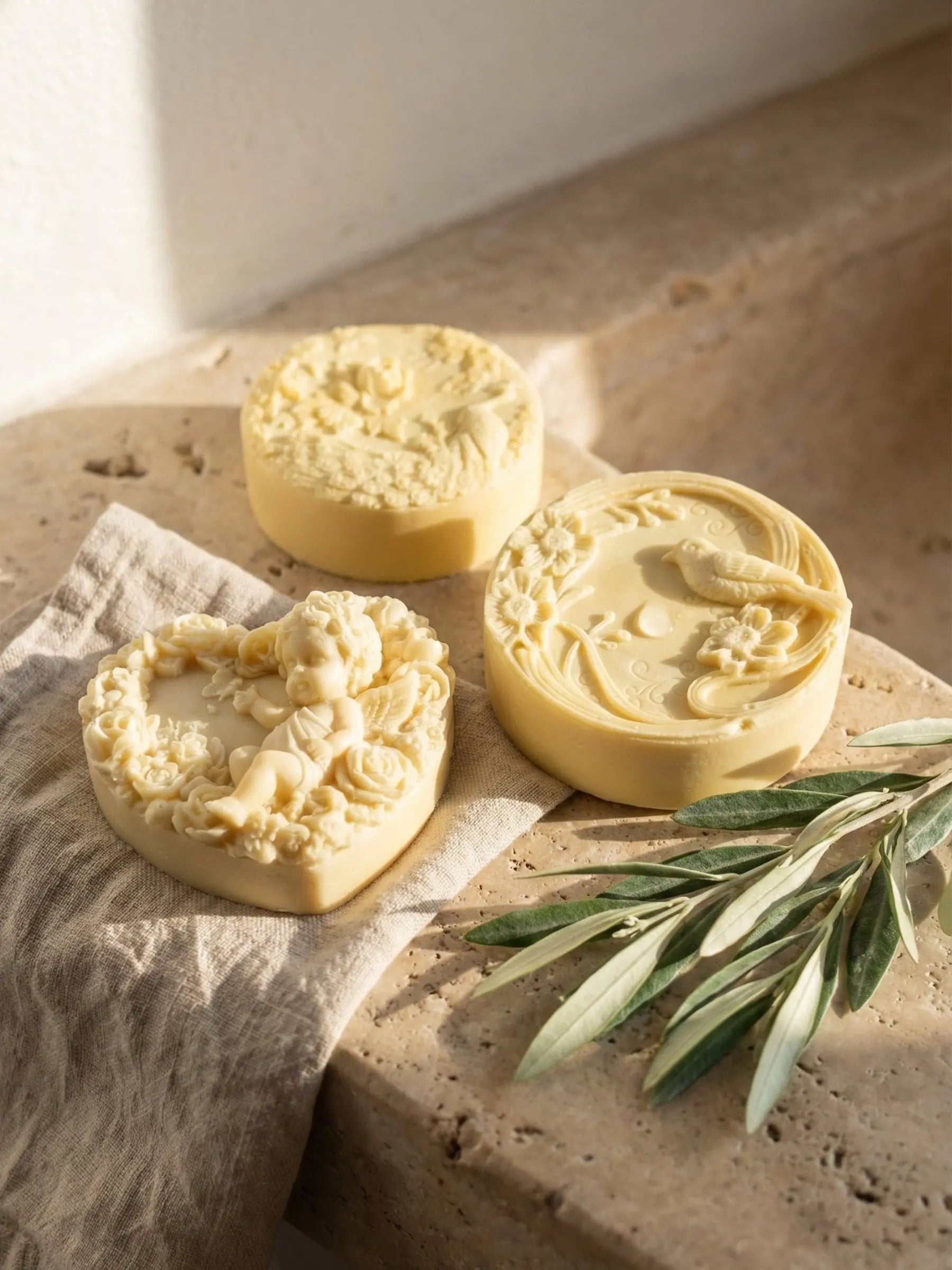 Lavender Soap Trio | Nature Olive Oil Soap by DEOS Co. – DEOS CO.