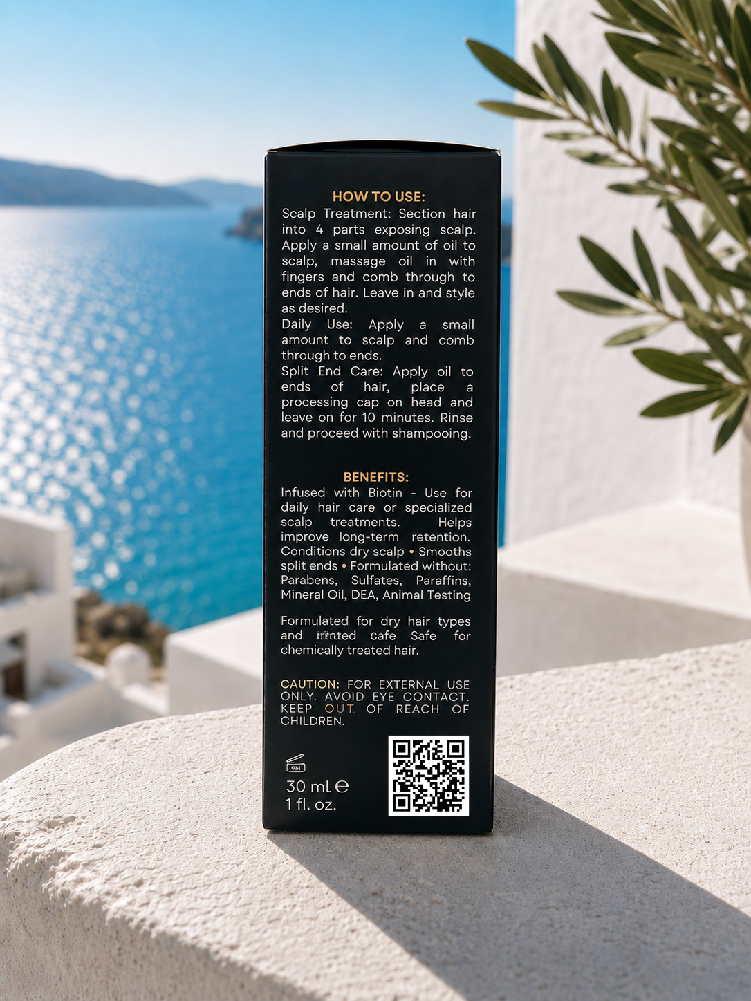 KERÉA Elixir — Dry Hair & Scalp Treatment with Nettle Oil + Biotin