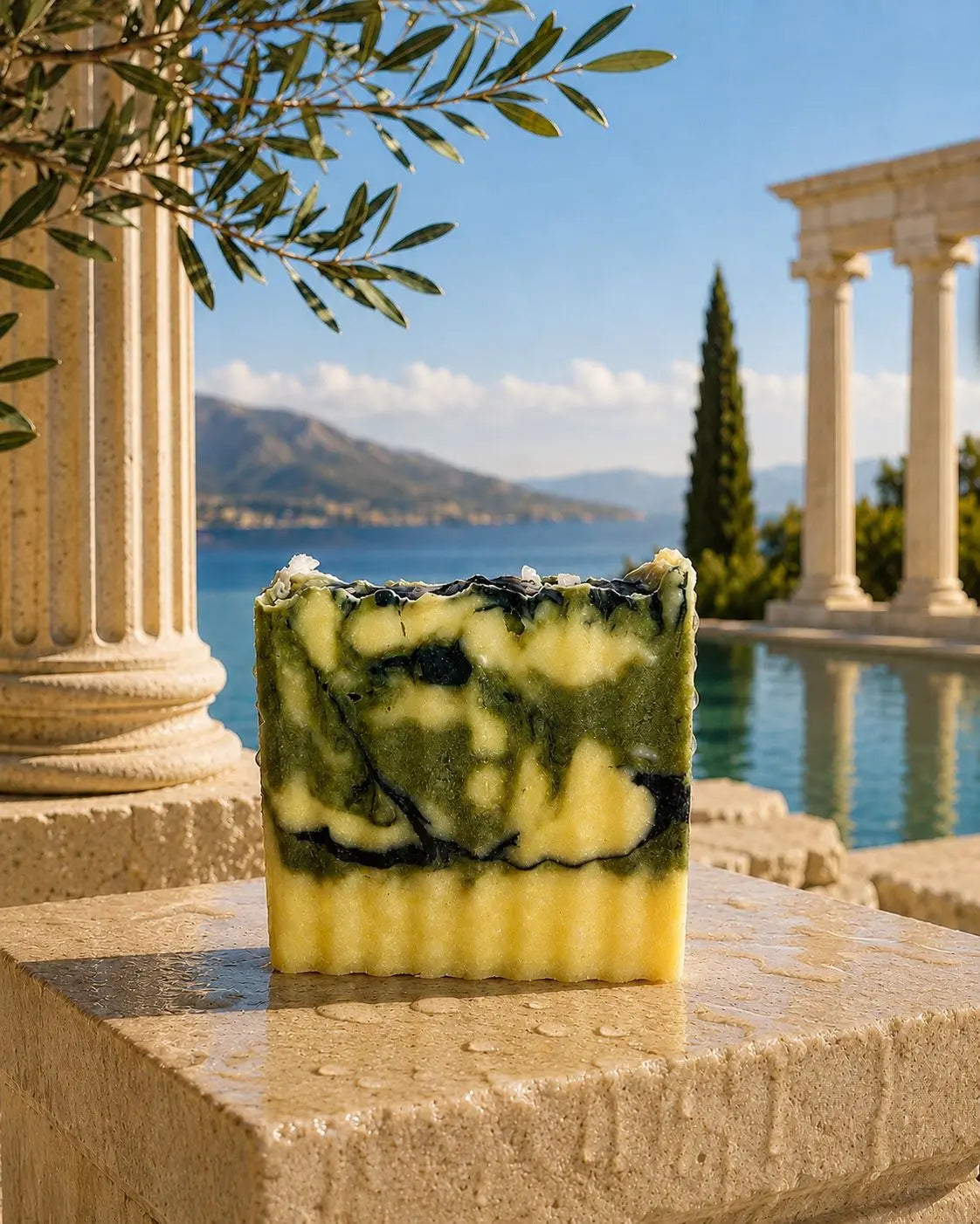 ZEUS — Men’s Sandalwood Soap | Sweet Orange & Cedarwood (4.5 oz / 127.6 g) - DEOS CO.