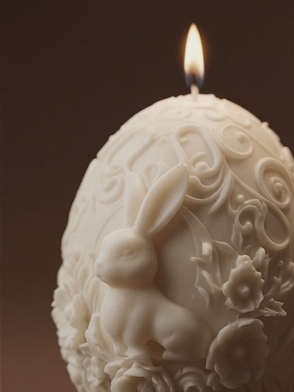 Hare of Bloom — Bunny Soy Candle | Honey Vanilla Candle (3.5 oz)